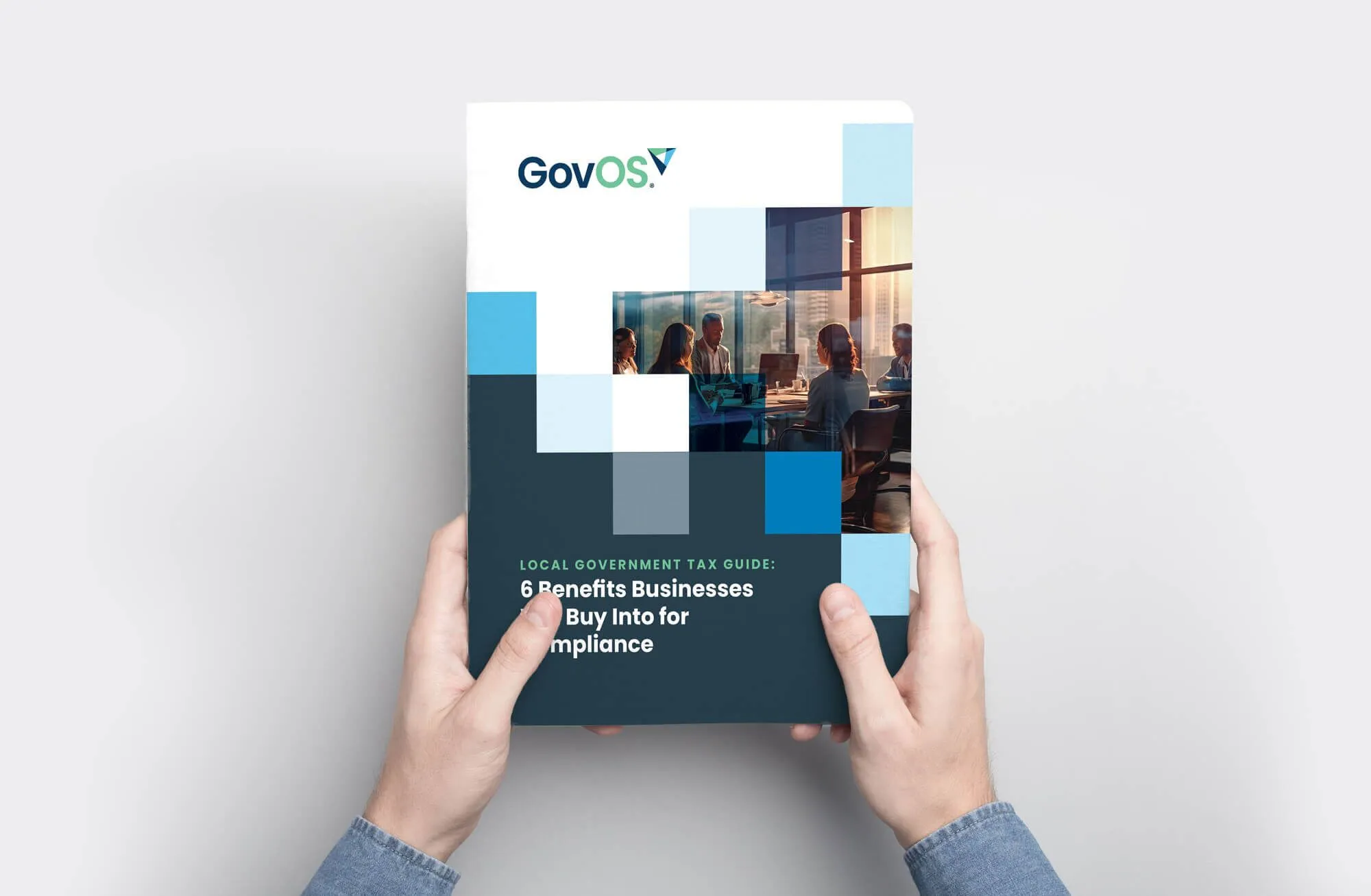 Person holding the guide to 6 Benefits Businesses Will Buy Into for Compliance Person holding the guide to 6 Benefits Businesses Will Buy Into for Compliance