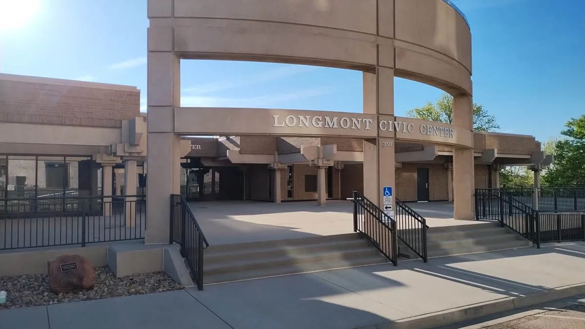 Longmont, CO Civic Center Entrance Longmont, CO Civic Center Entrance