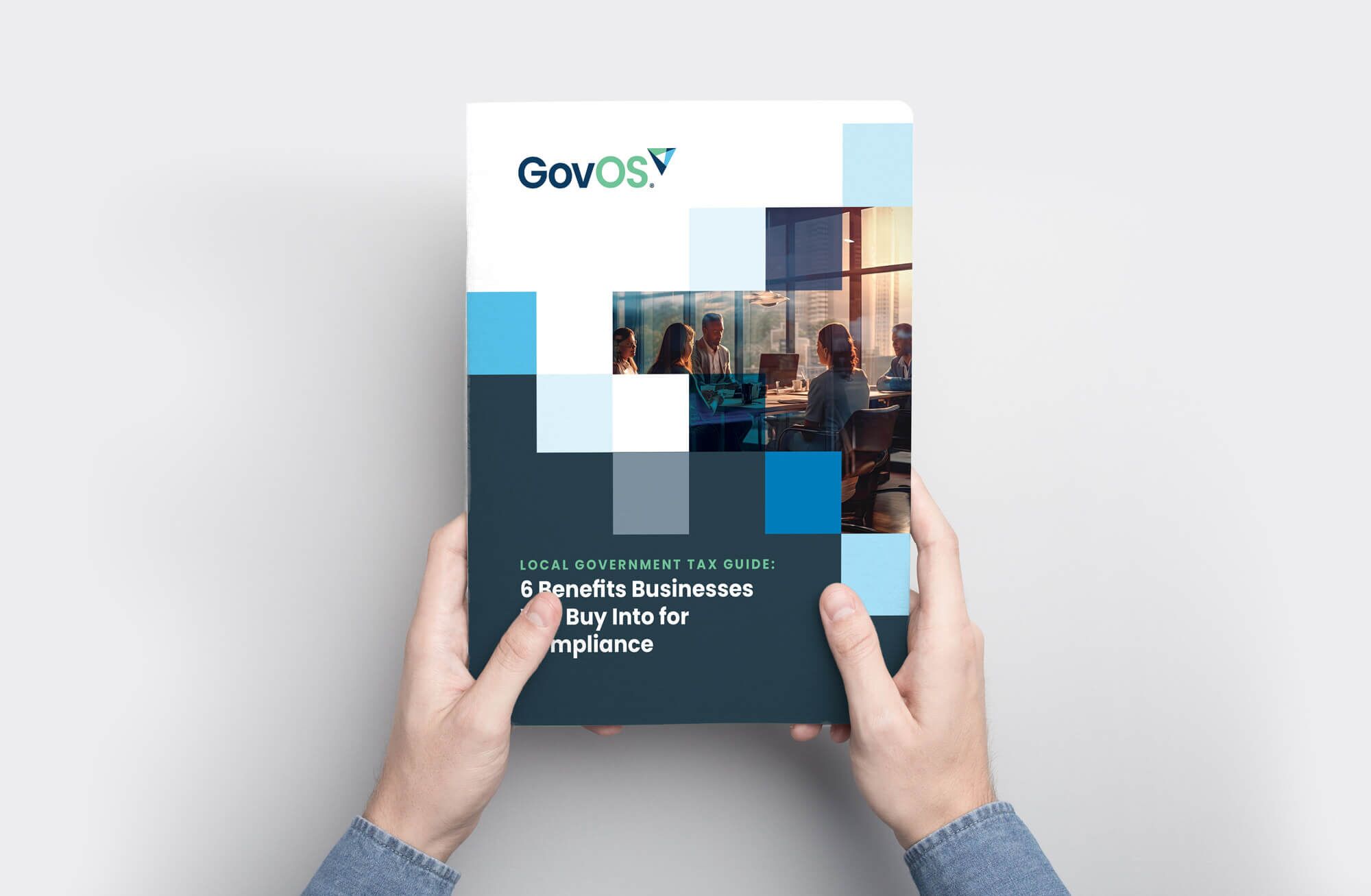 Person holding the guide to 6 Benefits Businesses Will Buy Into for Compliance Person holding the guide to 6 Benefits Businesses Will Buy Into for Compliance