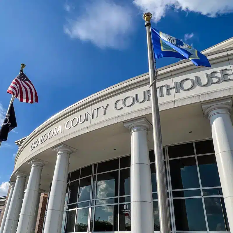 Okaloosa County, FL courthouse