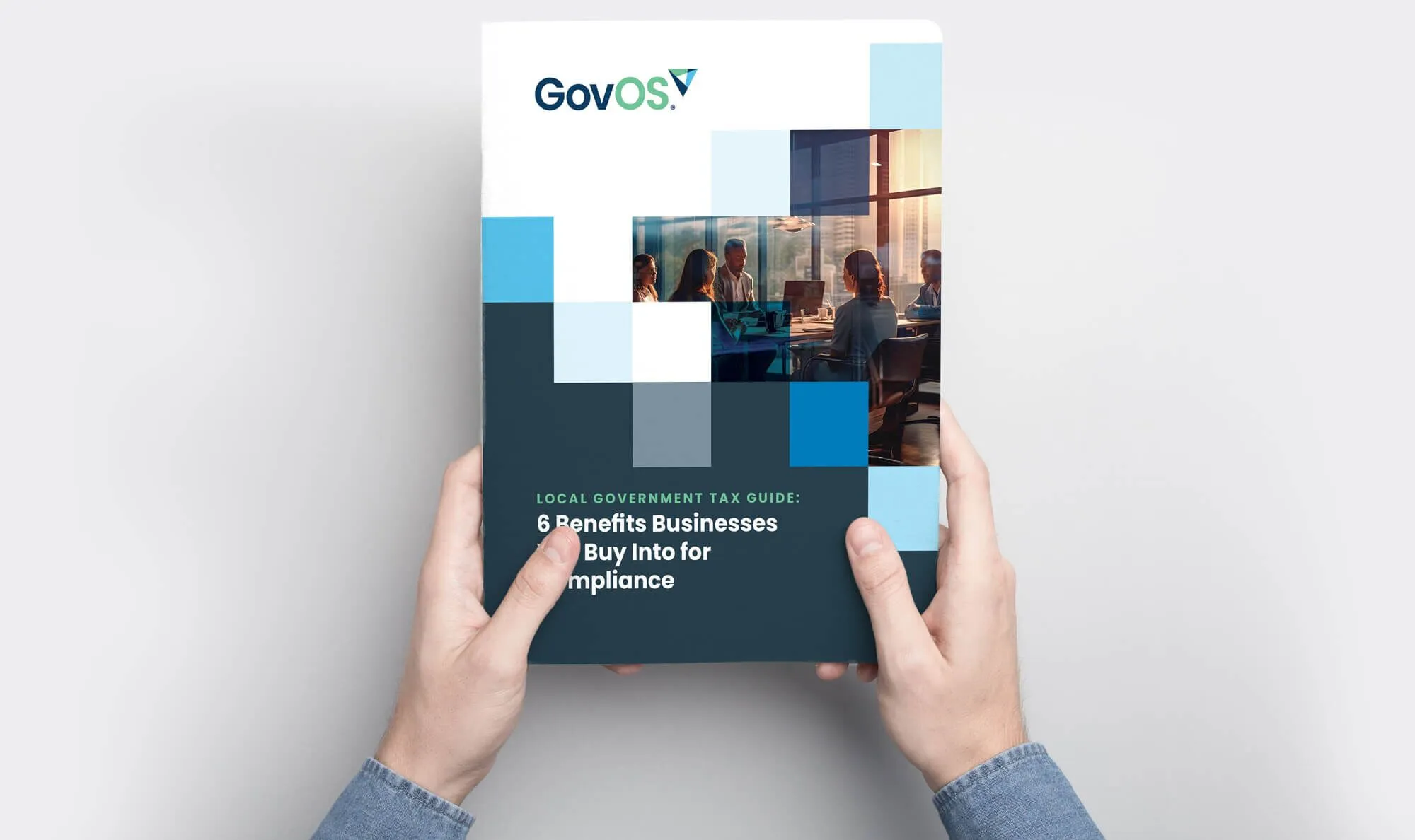 Person holding the guide to 6 Benefits Businesses Will Buy Into for Compliance Person holding the guide to 6 Benefits Businesses Will Buy Into for Compliance