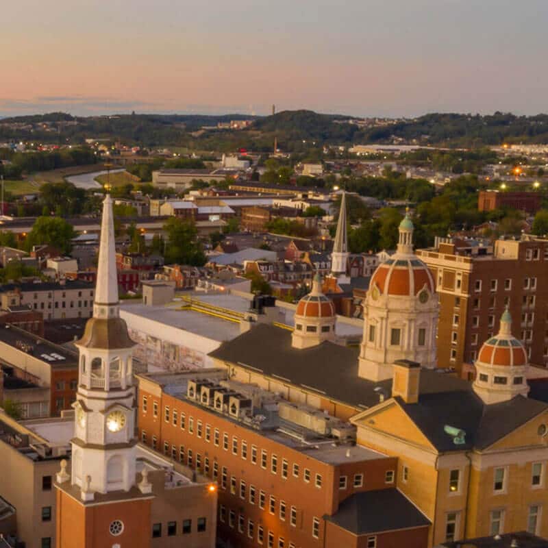 York County, PA aerial view
