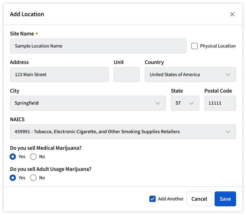 Cannabis Business Application