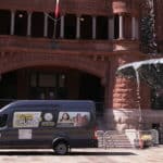 Bexar County, TX Records on the Run van.