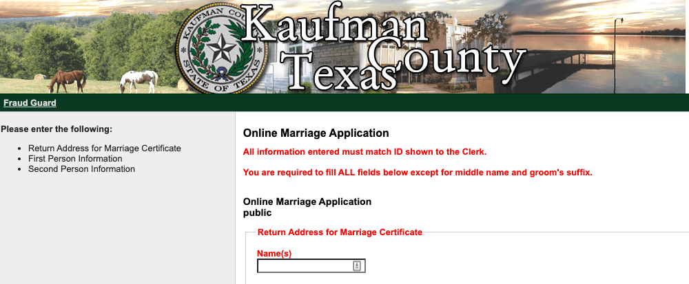Kaufman-County-TX-Marriage