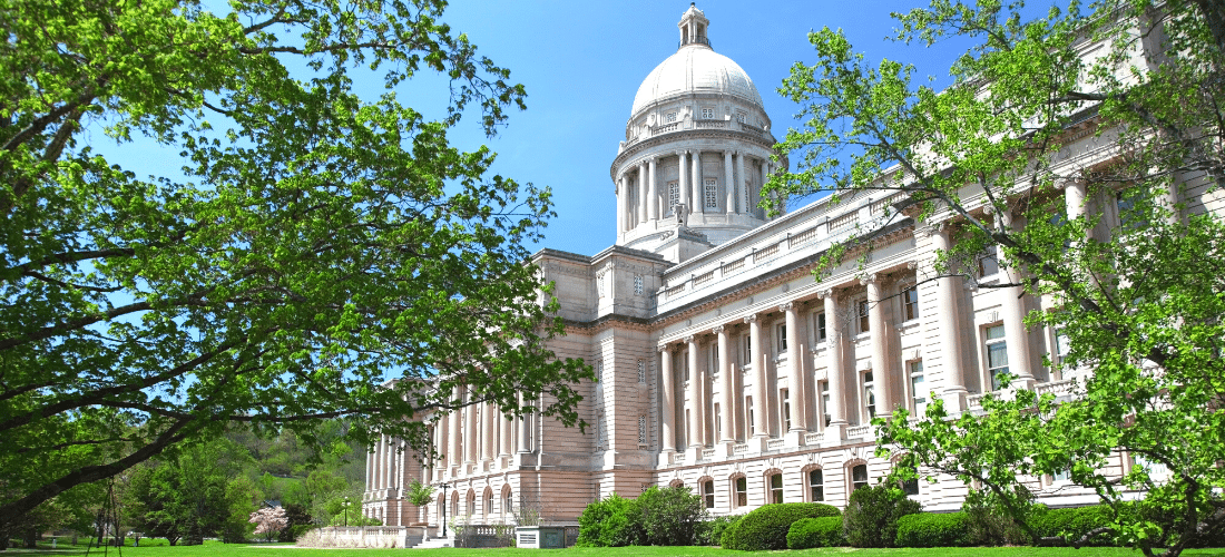 An image of the Kentucky State Capitol Building