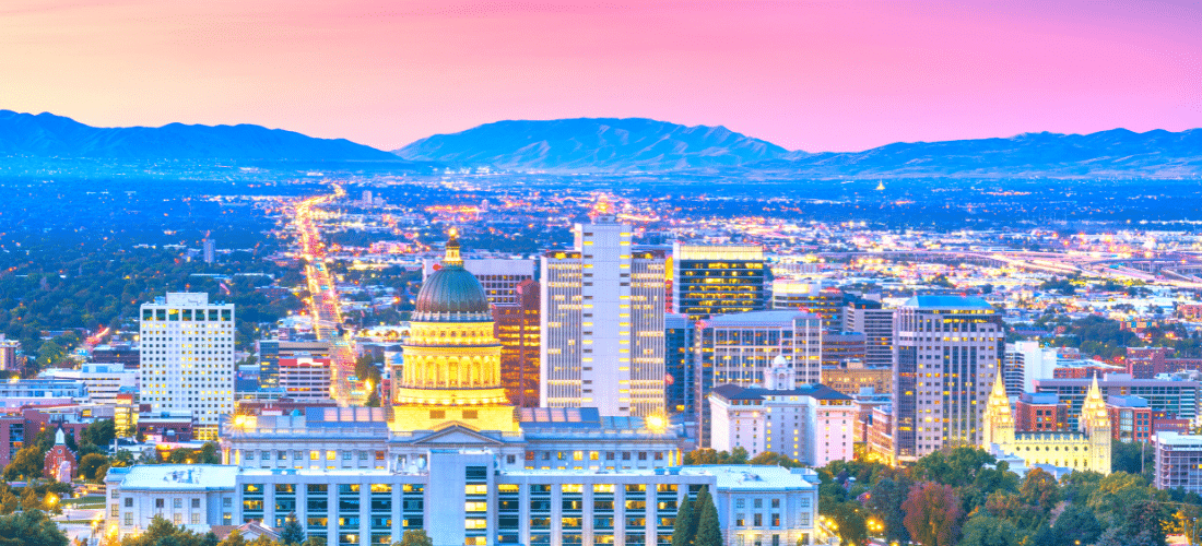 View of Downtown Salt Lake City