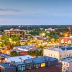 Downtown skyline of Salem, Oregon
