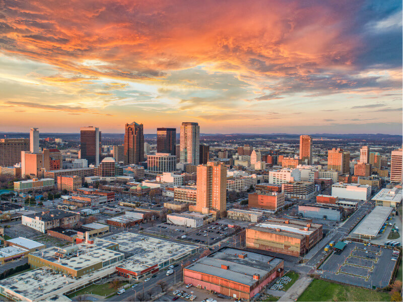 Overview of Birmingham AL
