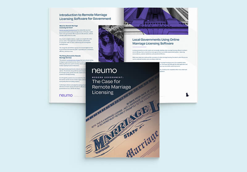 Modern Government: The Case for Remote Marriage Licensing