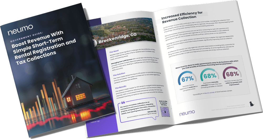 Boost Revenue With Simple STR Registration and Tax Collections - eBook